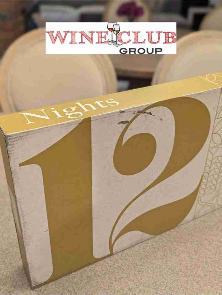 Vinebox 12 mights of wine shipping packaging